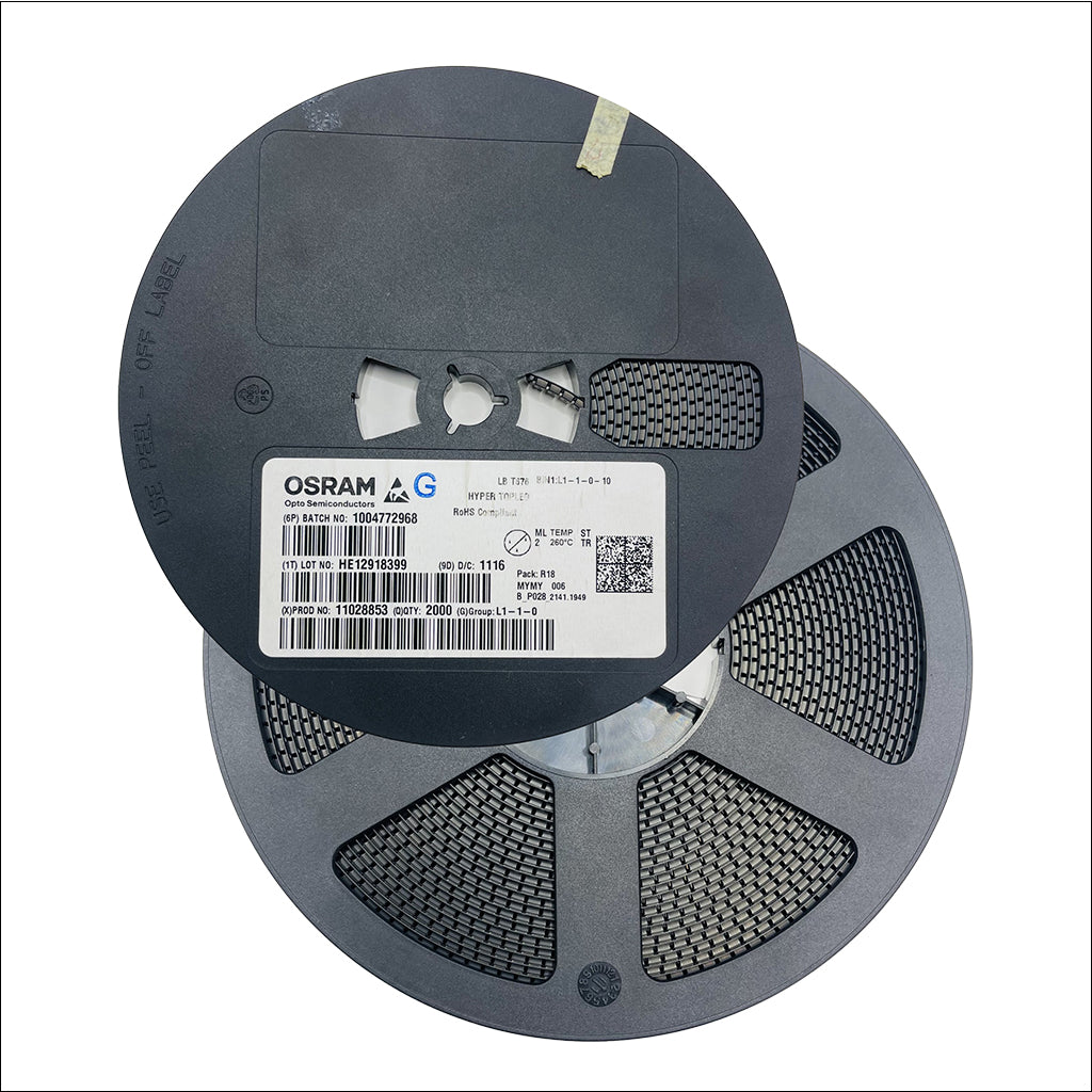 LED LBT676K2L21010R18ZF: Blue, SMD, 2000 pcs OSRAM